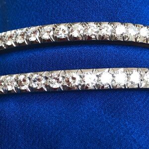 Vintage Diamond, platinum and Gold Bracelets